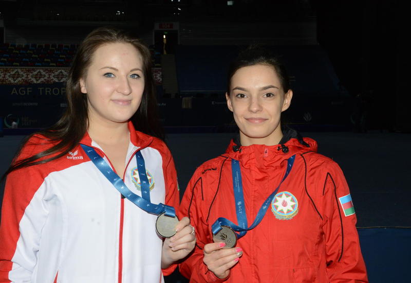 Азербайджанские батутистки завоевали серебряные медали Кубка мира