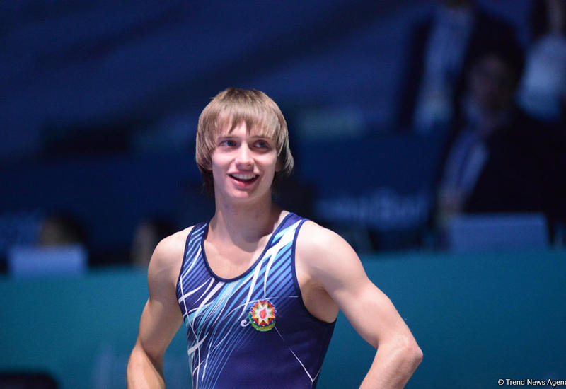 Азербайджанский тамблингист завоевал серебряную медаль Кубка мира по прыжкам на батуте и тамблингу