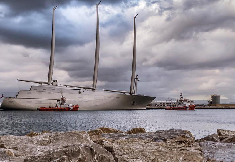 В Гибралтаре арестована крупнейшая в мире парусная яхта