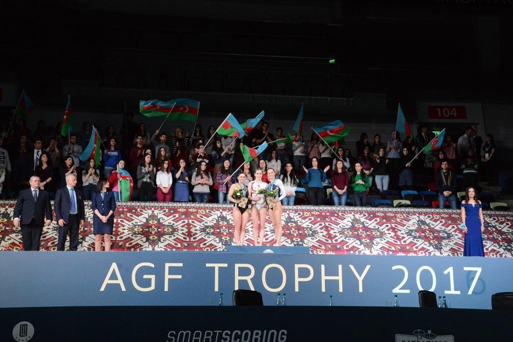 Прошла церемония награждения победителей и призеров Кубка мира в Баку