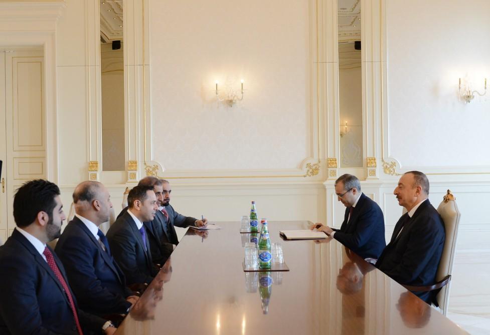 Президент Ильхам Алиев принял министра образования Катара