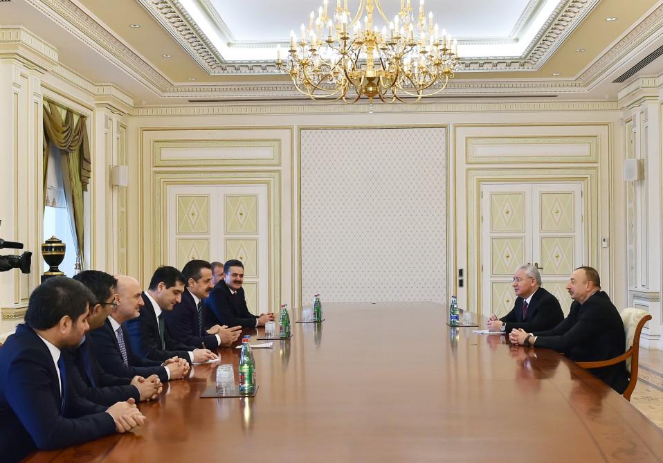 Президент Ильхам Алиев принял министра сельского хозяйства Турции