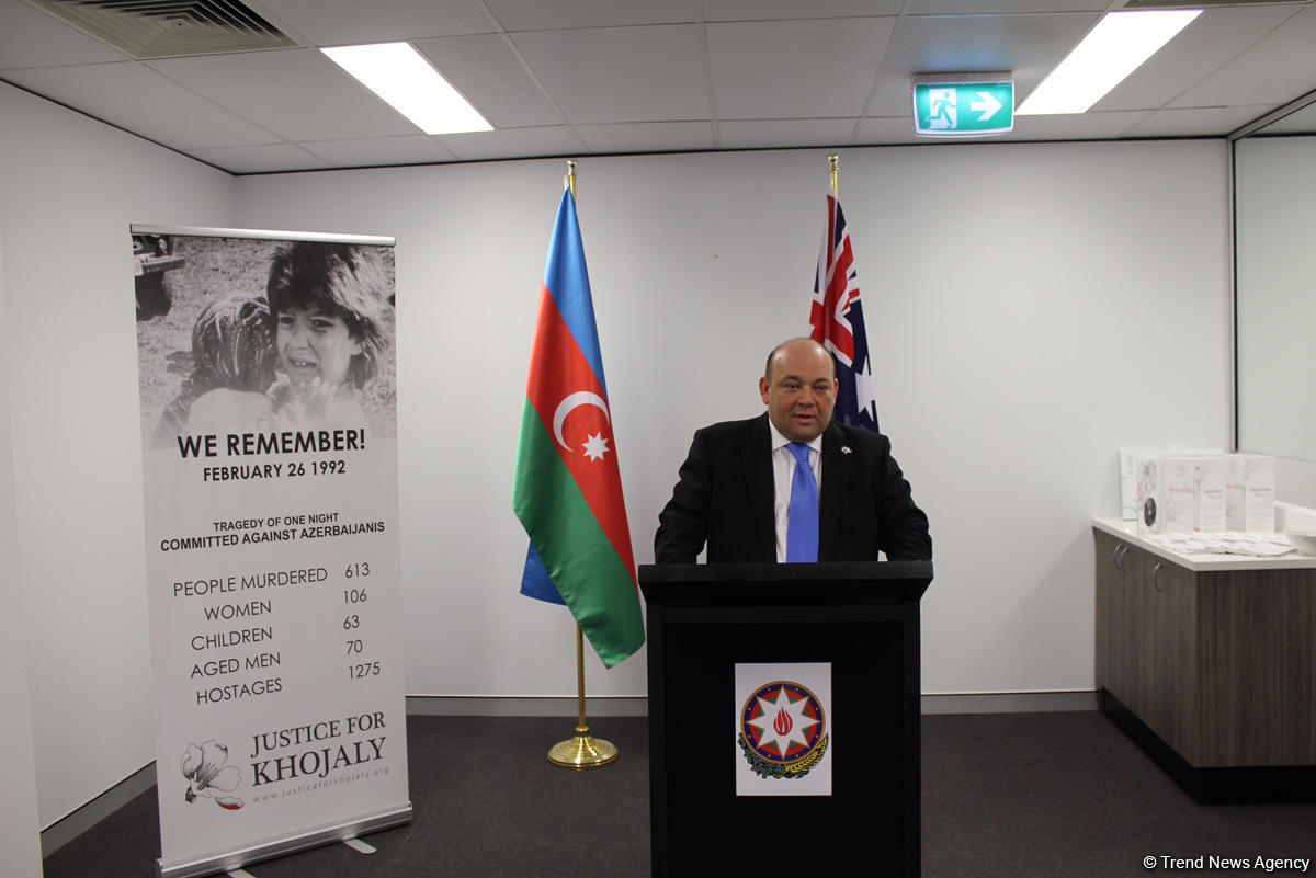 В Австралии отметили 25-ю годовщину Ходжалинского геноцида