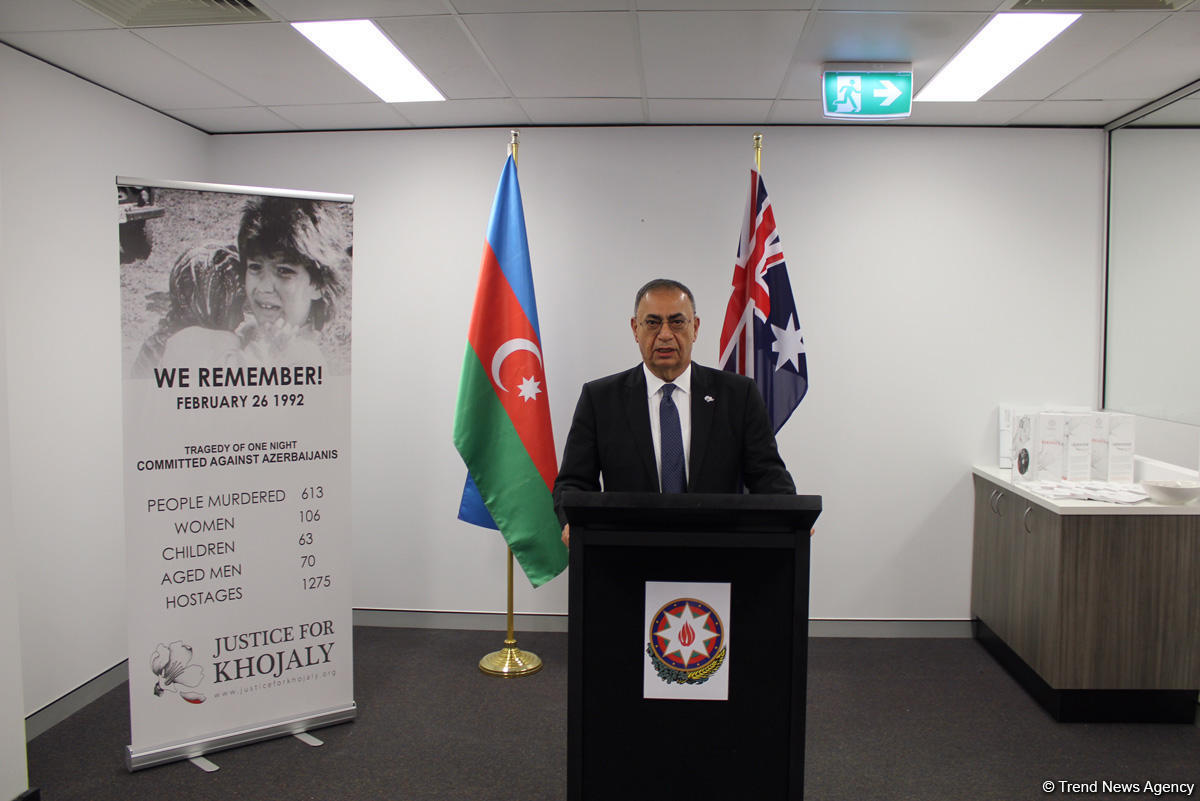 В Австралии отметили 25-ю годовщину Ходжалинского геноцида