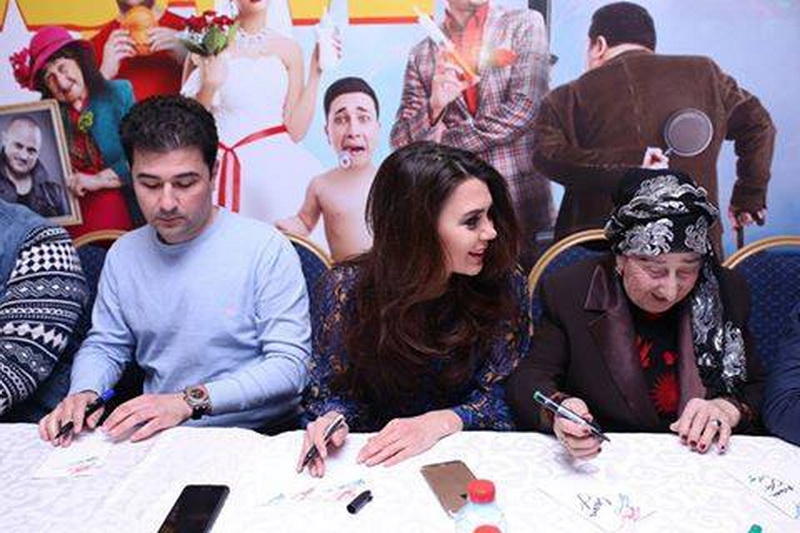 В "CinemaPlus" состоялась автограф-сессия фильма "Bayram axşamı"