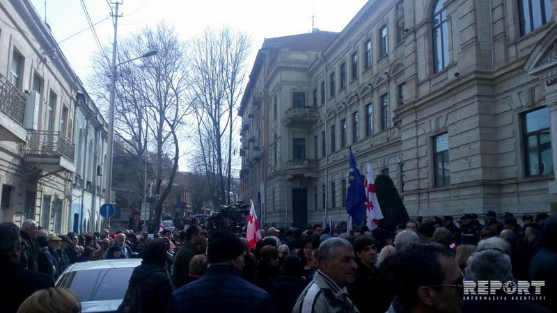 В Грузии проходит акция протеста