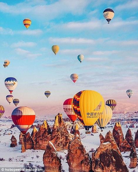 Над Турцией на воздушном шаре: невероятная Каппадокия