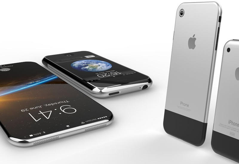 Юбилейный iPhone 8 может получить дизайн в стиле первого iPhone