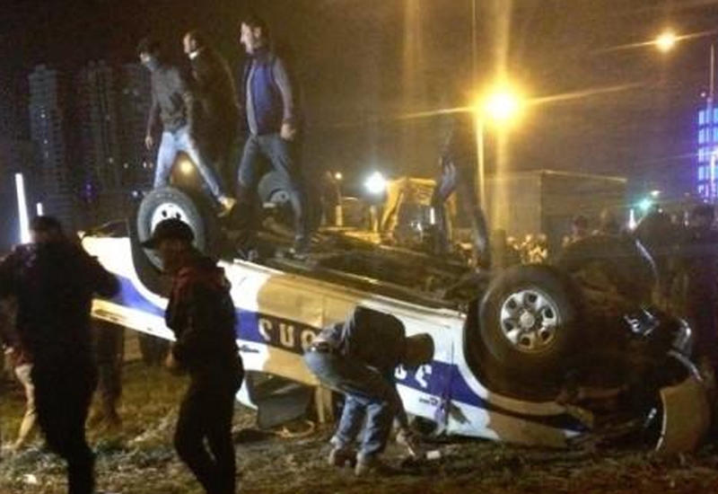 В Батуми произошли беспорядки, полиция применила резиновые пули