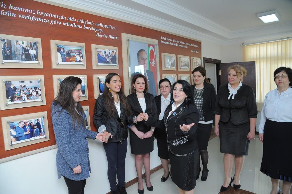 По инициативе вице-президента Фонда Гейдара Алиева Лейлы Алиевой стартовал проект "Школьные сады"