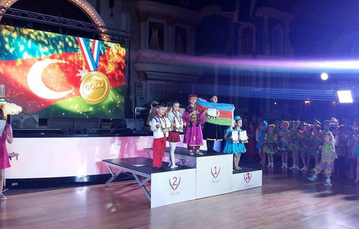 Азербайджанские танцоры стали чемпионами Европы в Москве