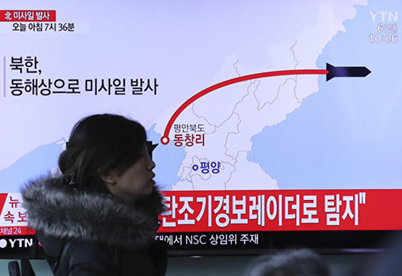 Северокорейская ракета взорвалась через несколько секунд после пуска