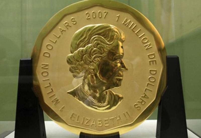 В Германии украли золотую монету весом 100 кг