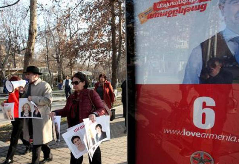 Скандал в Армении - партию Саргсяна требуют снять с выборной гонки