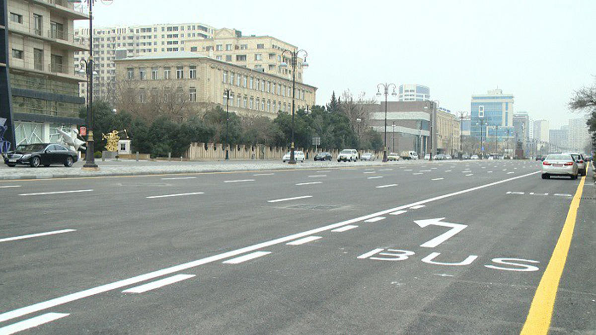 В Баку реконструирована одна из центральных улиц