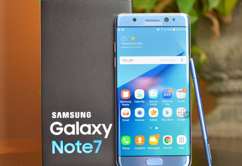 Galaxy Note 7 yenidən satışa çıxır - FOTOLAR