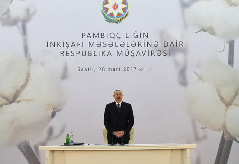Президент Ильхам Алиев: Мы сегодня показываем пример того, как надо управлять страной