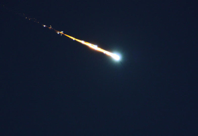 В Сети появилось новое видео падения метеорита под Москвой