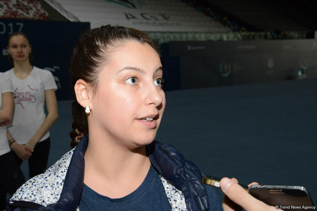 Тренер: Атмосфера в сборной Азербайджана по художественной гимнастике в преддверии Кубка мира в Баку очень хорошая