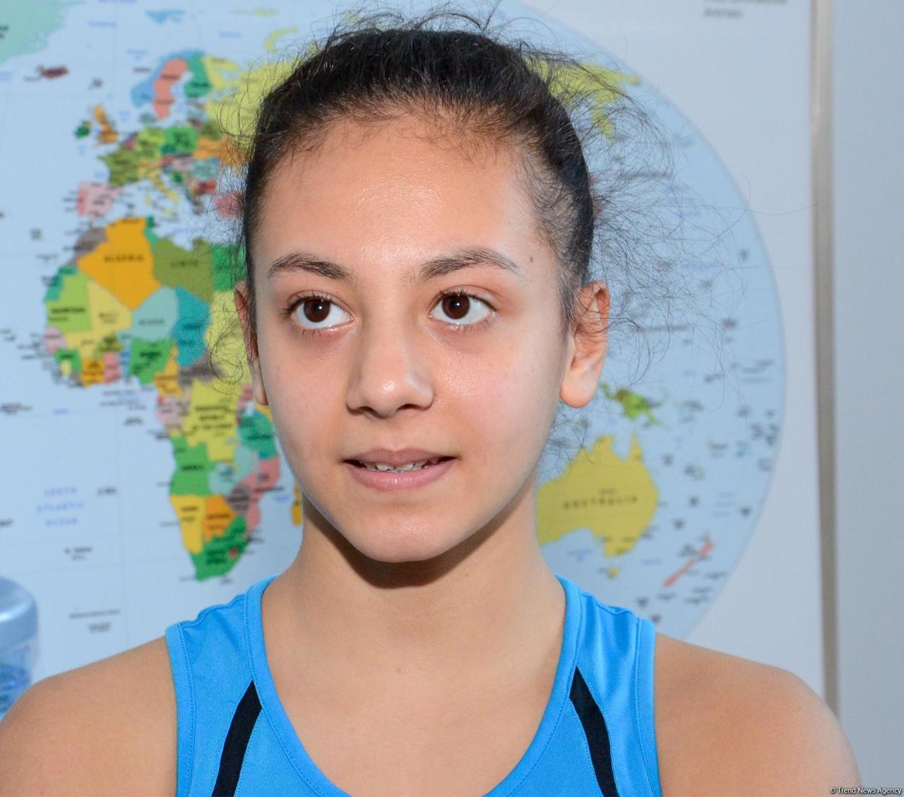Азербайджанская гимнастка: Основная задача на Кубке мира - это выход в финал