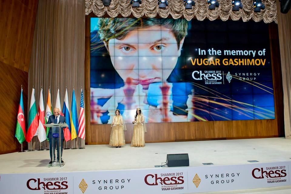 Состоялось торжественное открытие Мемориала Вугара Гашимова Shamkir Chess 2017
