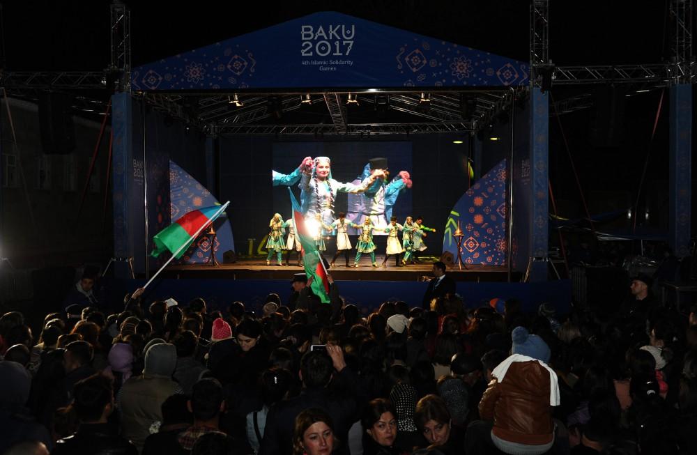 Грандиозный фестиваль воды «Баку-2017» подарил прекрасное настроение жителям Гаха