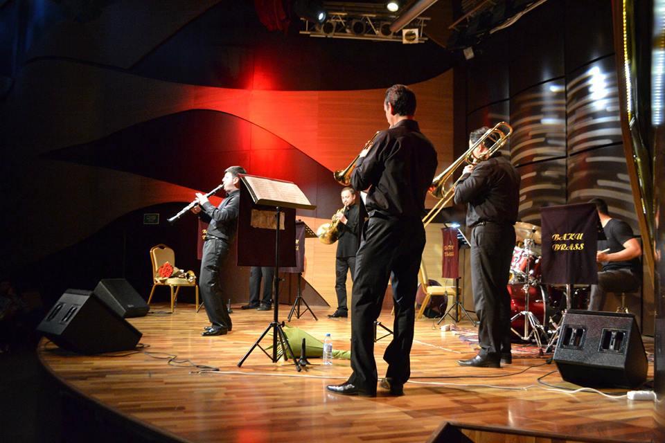 В Центре мугама прошел концерт коллектива Baku Brass