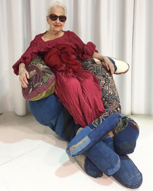 95-летняя бабушка штурмом взяла мир высокой моды