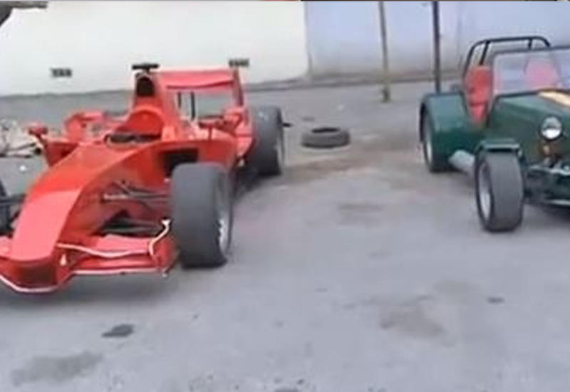 Азербайджанец продает сконструированный им "Ferrari" за 35 тысяч