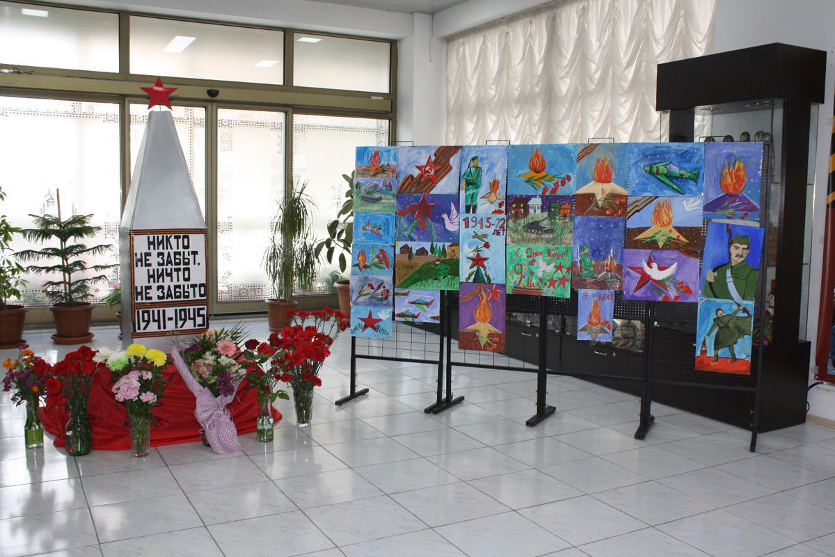Юные азербайджанские артисты поздравили ветеранов с Днем Победы