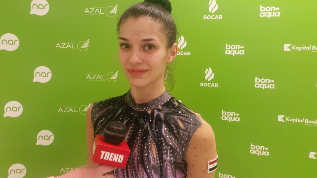 Сирийская гимнастка: Мечтаю, что в Сирию вернется мир и возможность тренироваться