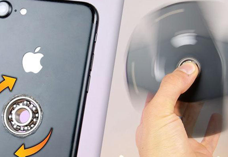 Блогер превратил iPhone 7 в крутилку Fidget Spinner