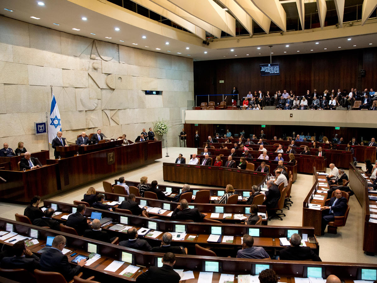 Израильский Кнессет одобрил в первом чтении законопроект о самороспуске