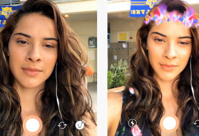 В Instagram появились селфи-фильтры и обратная запись видео