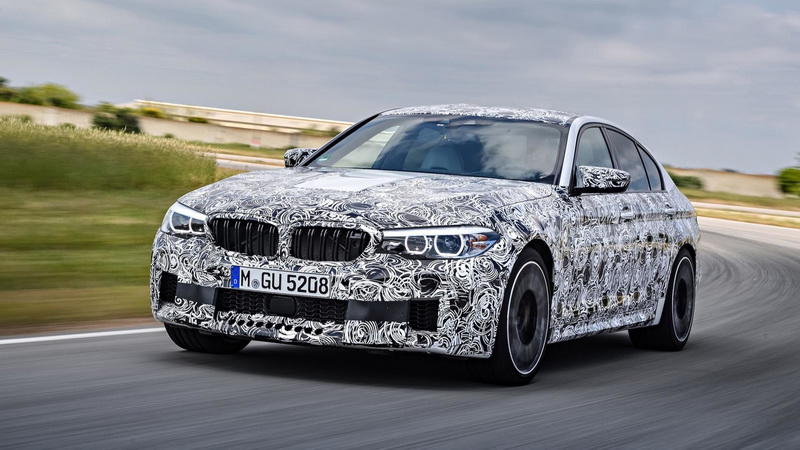 Новый BMW M5 позволит переключаться с заднего привода на полный