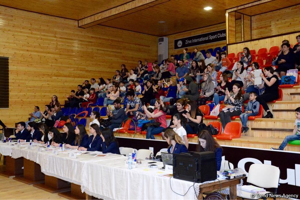 В Хырдалане прошел открытый кубок спортивного клуба Zirve по художественной гимнастике