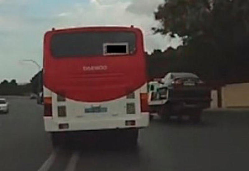 Bakıda avtobusla "avtoş"luq edən sürücü həbs edildi