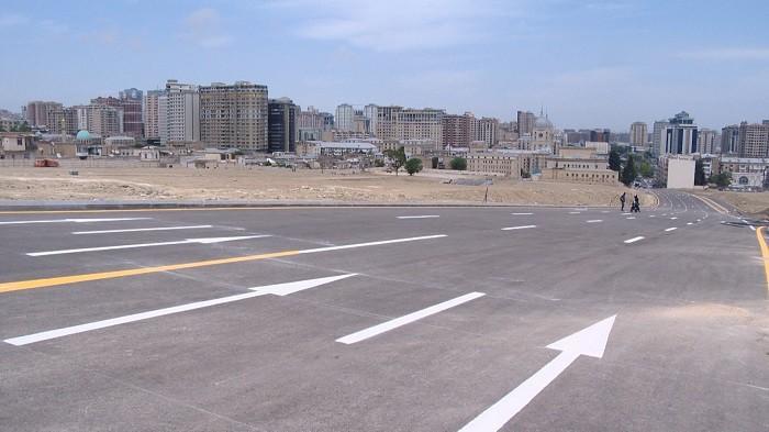 Так выглядит новая дорожная инфраструктура в центре Баку после реконструкции