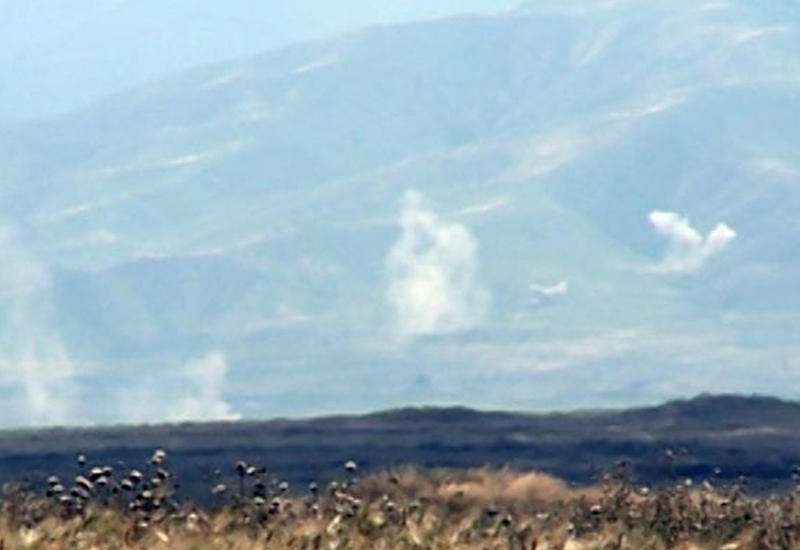 Армяне устроили поджоги на оккупированных территориях Азербайджана