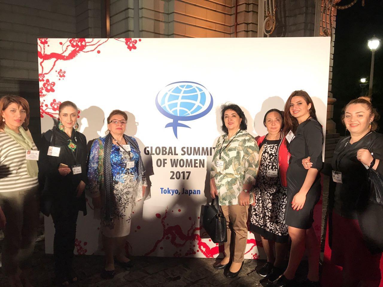 Деловые женщины Азербайджана приняли участие в Global Summit of Woman в Японии