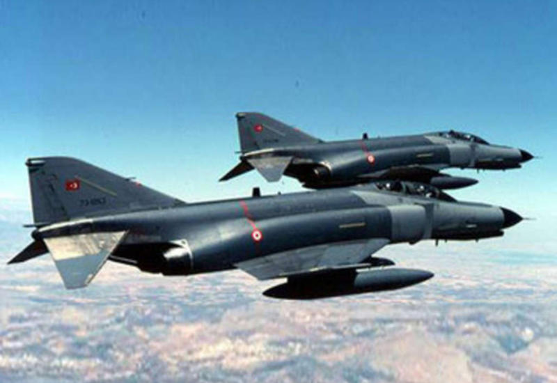 Турецкие F-16 уничтожили террористов РПК