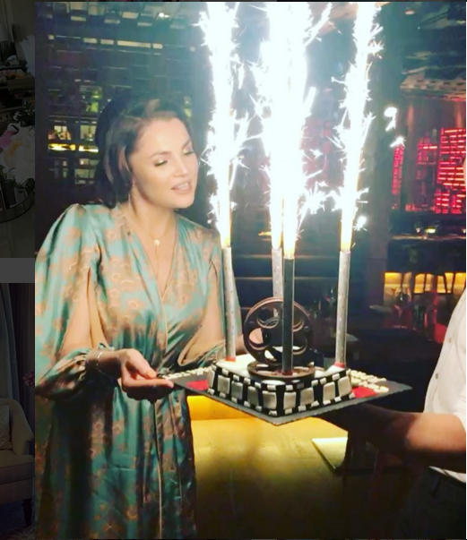 Известная российская актриса отметила день рождения в Баку