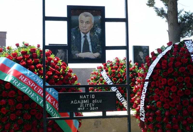 Министр энергетики Азербайджана Натиг Алиев похоронен в Аллее почетного захоронения