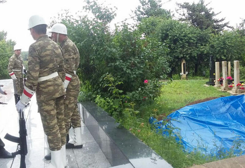 Азербайджанский шехид похоронен в Гусаре