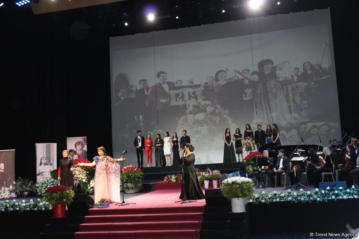 Во Дворце Гейдара Алиева состоялся творческий вечер Фидан и Хураман Гасымовых