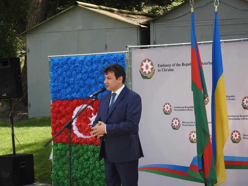 Kiyevdə Azərbaycan-Ukrayna Xalqlarının Dostluq Parkı açıldı
