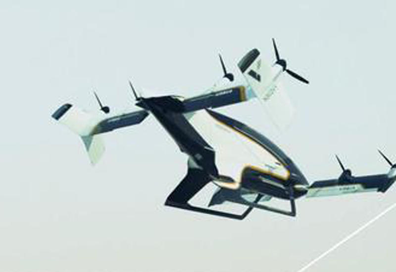 Airbus показал работу своего беспилотного летающего такси Vahana