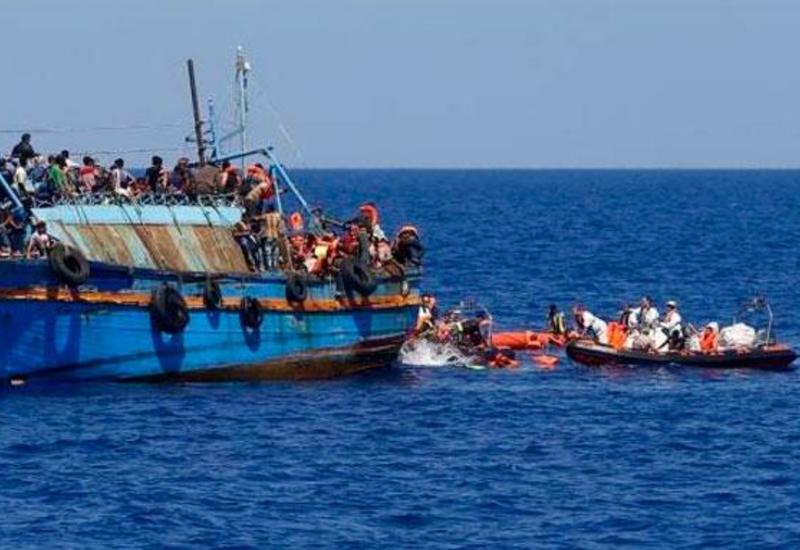 В Средиземном море затонуло судно со 126 беженцами