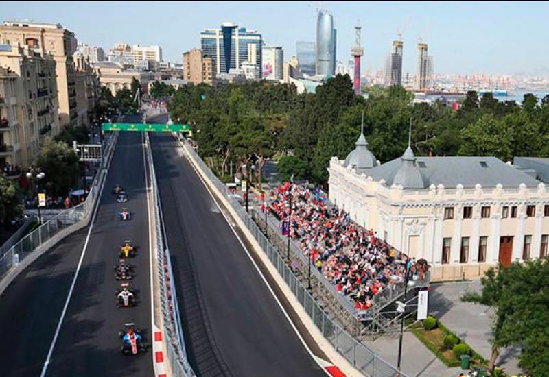 Трасса в Баку – самая быстрая из городских