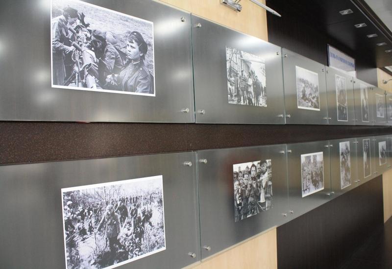 В Баку открылась выставка, посвящённая 76-ой годовщине со дня начала ВОВ